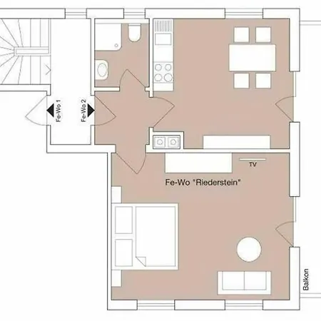 Σπίτι διακοπών With 1 Bedroom